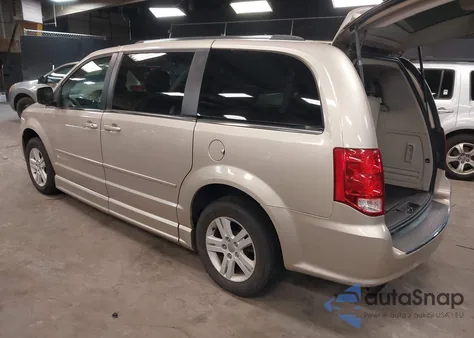 2013 Dodge Grand Caravan Crew from USA, damaged, VIN 2C4RDGDG7DR661600